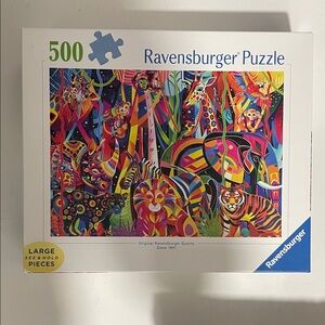 Ravensburger Multicolor Jungle Animal Puzzle - Bright Rainbow Artwork